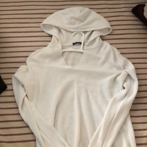 brandy waffle hoodie